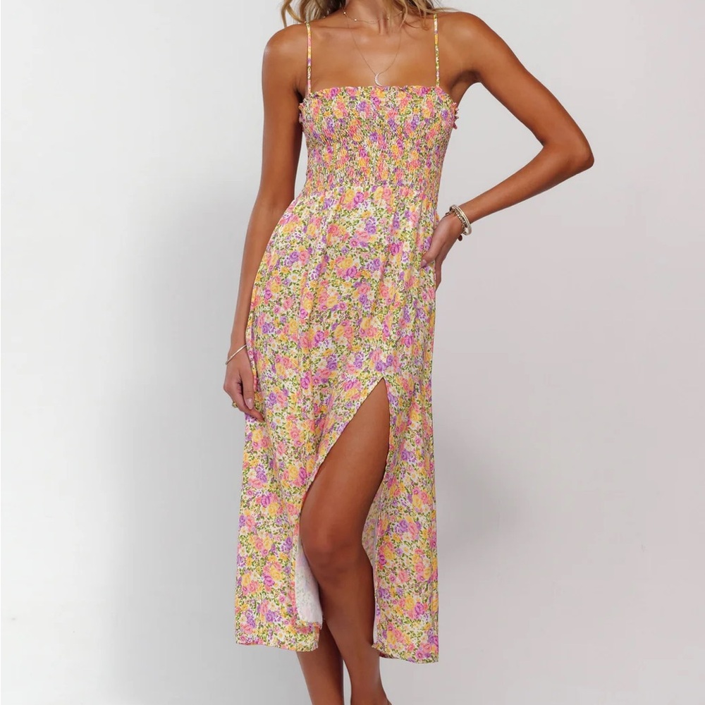 Resa Floral Ashley Midi Dress